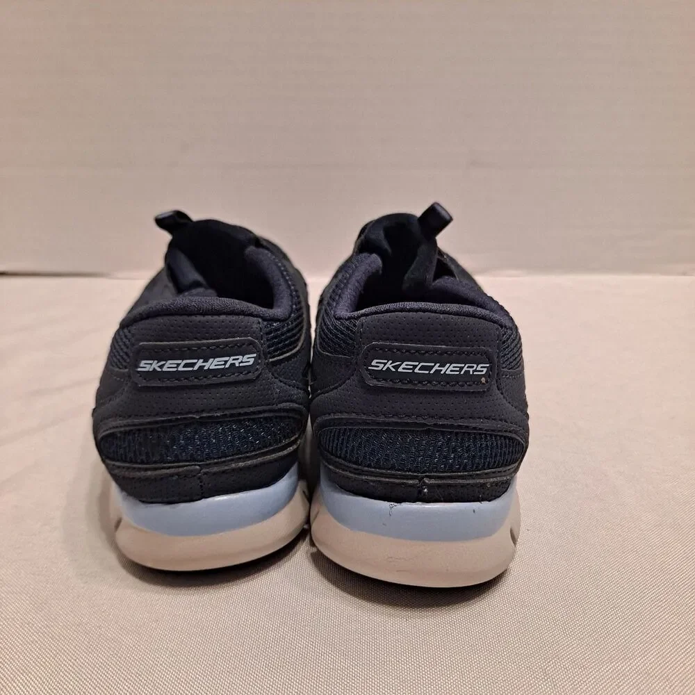 Skechers Women's Gratis Breezy City 22773 Sneakers Size 6 Lightweight Navy Blue